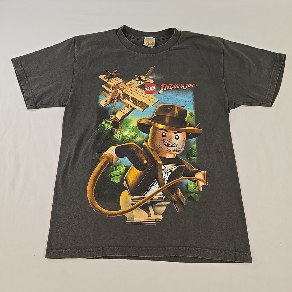 2011 Lego Indiana Jones Tshirt Size Youth Large 14-16 Lucas Films